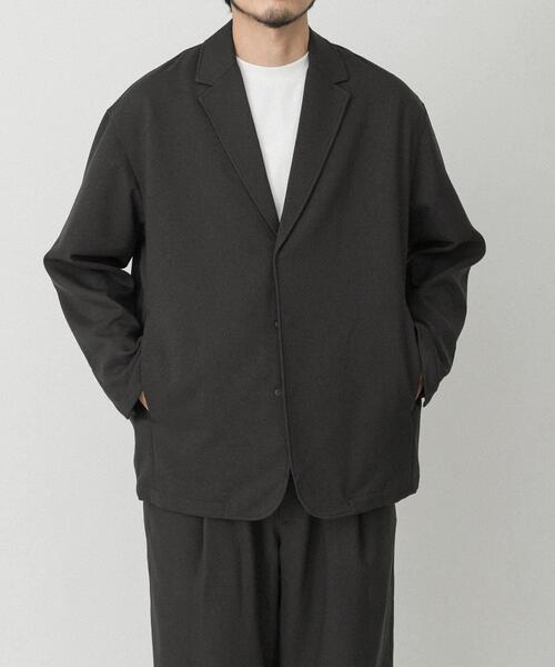 EKAL（エカル）の「ウールライクジャケット（その他アウター・メンズ・チャコールグレー/ブラック/ブラウン・LARGE/MEDIUM）」の15枚目の写真