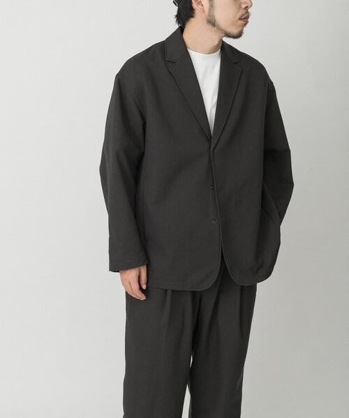 EKAL（エカル）の「ウールライクジャケット（その他アウター・メンズ・チャコールグレー/ブラック/ブラウン・LARGE/MEDIUM）」の14枚目の写真