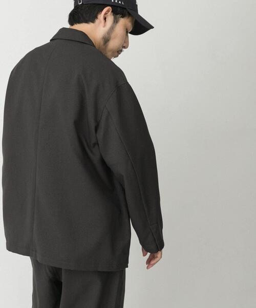 EKAL（エカル）の「ウールライクジャケット（その他アウター・メンズ・チャコールグレー/ブラック/ブラウン・LARGE/MEDIUM）」の19枚目の写真