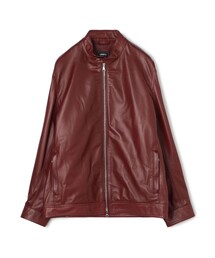 【美品】ボールジィ レザージャケット シングルライダース トゥモローランド別注 セール】【別注】DENIM×TOMORROWLAND ラムレザー シングル