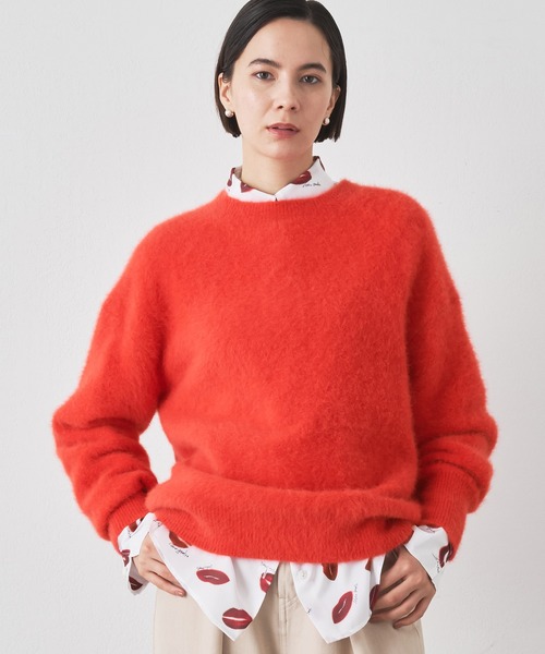 Whim Gazette（ウィムガゼット）の「ファークループルオーバー（ニット