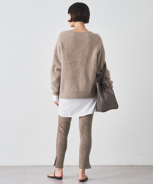 Whim Gazette（ウィムガゼット）の「ファークループルオーバー（ニット