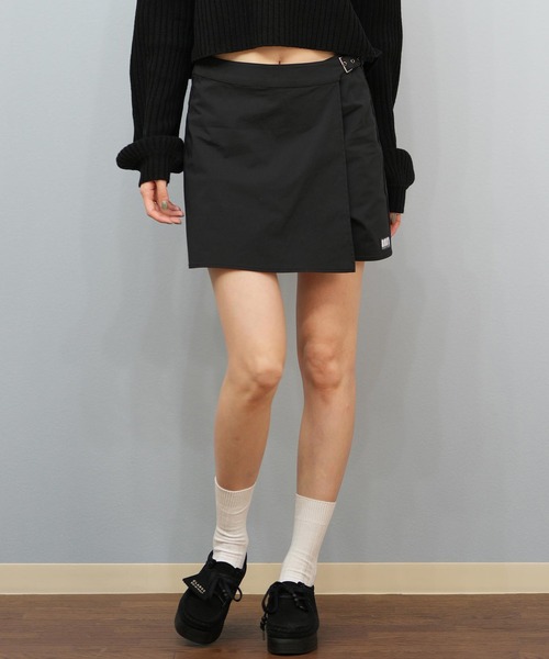 ROXY(ロキシー)の「ROXY/ロキシー VENTURE キュロットスカート チェック柄 RSK254005(スカート・レディース・ブラウン/ベージュ/ブラック・M)」の2枚目の写真