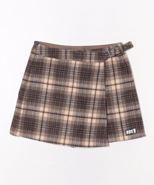 ROXY(ロキシー)の「ROXY/ロキシー VENTURE キュロットスカート チェック柄 RSK254005(スカート・レディース・ブラウン/ベージュ/ブラック・M)」の16枚目の写真