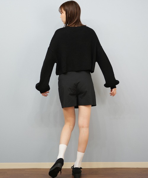 ROXY(ロキシー)の「ROXY/ロキシー VENTURE キュロットスカート チェック柄 RSK254005(スカート・レディース・ブラウン/ベージュ/ブラック・M)」の5枚目の写真