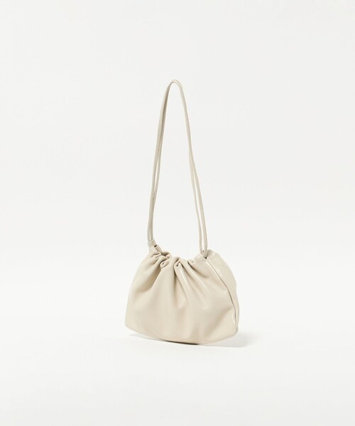 NOTHING WRITTEN（ナッシングリトゥン）の「＜NOTHING WRITTEN＞ NELLA StrapMini（ショルダーバッグ・レディース・オフホワイト/ダークブラウン/ブラック・FREE）」の7枚目の写真