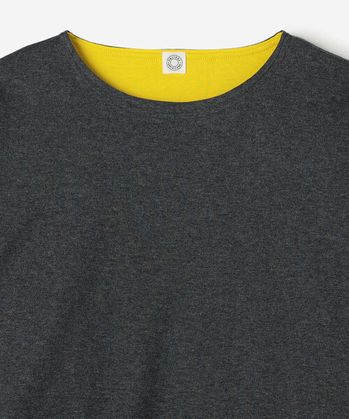 ORCIVAL（オーシバル）の「ORCIVAL | コットン天竺 ボートネックプルオーバー MEN（Tシャツ/カットソー・メンズ・グレー系その他/グレー系その他2・4/5）」の6枚目の写真