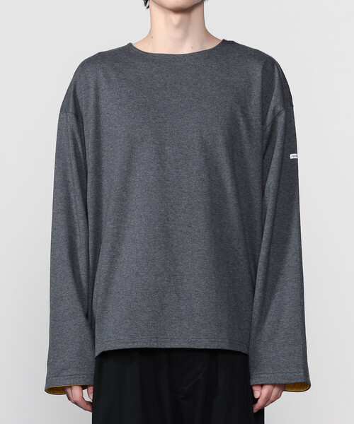 ORCIVAL（オーシバル）の「ORCIVAL | コットン天竺 ボートネックプルオーバー MEN（Tシャツ/カットソー・メンズ・グレー系その他/グレー系その他2・4/5）」の11枚目の写真