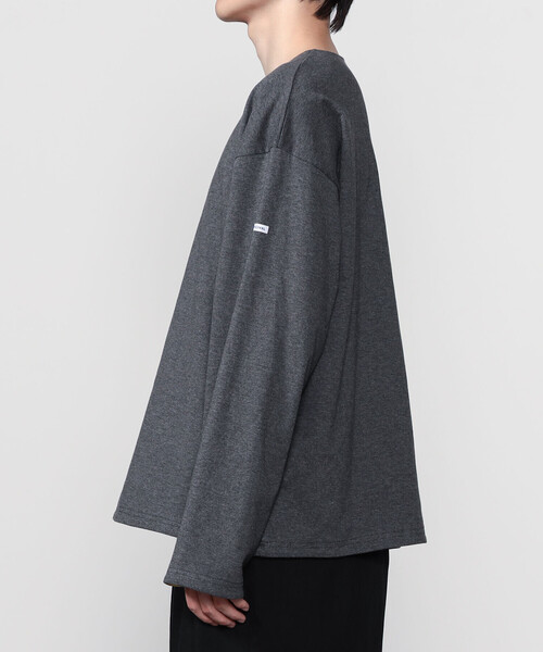 ORCIVAL（オーシバル）の「ORCIVAL | コットン天竺 ボートネックプルオーバー MEN（Tシャツ/カットソー・メンズ・グレー系その他/グレー系その他2・4/5）」の12枚目の写真