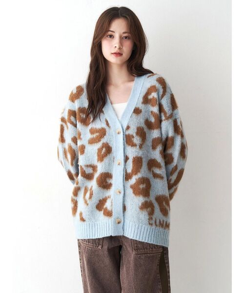 00s archive Ring レオパード カーディガン 00s archive Ring レオパード カーディガン レオパード