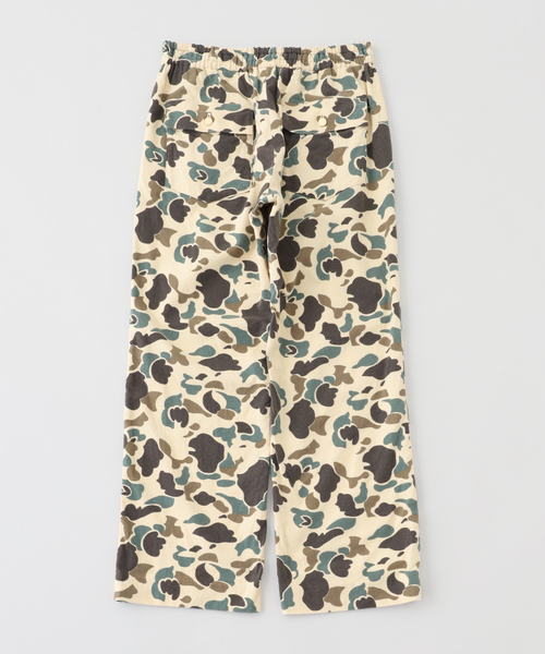 Couture d'adam(クチュールドアダム)の「COUTURE D’ADAM (クチュール ド アダム) Camo Baker Easy Trousers(スラックス・メンズ・カーキ・40/42)」の2枚目の写真