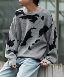 COLONY 2139 | マップエンボスジャガードニット(ニット/セーター)