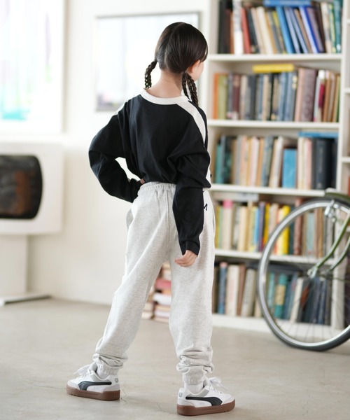 RVCA(ルーカ)の「RVCA/ルーカ CLASSIC BABY FIT LS TEE キッズ 長袖Tシャツ BF046-080(Tシャツ/カットソー・キッズ・ホワイト/ブラック・130cm/140cm/150cm)」の11枚目の写真