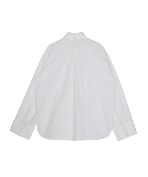 UND UNEVENNESS TIE BLOUSE（シャツ/ブラウス）｜Ameri（アメリ）の