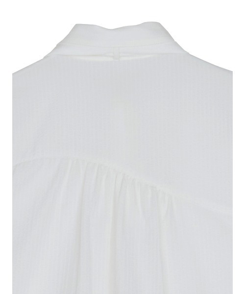 トップス Ameri VINTAGE UND UNEVENNESS TIE BLOUSE UND UNEVENNESS