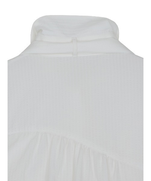 UND UNEVENNESS TIE BLOUSE（シャツ/ブラウス）｜Ameri（アメリ）の