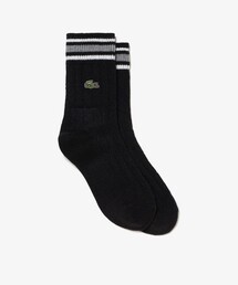 LACOSTE | ウィメンズケーブルニットボーダーソックス(ソックス/靴下)