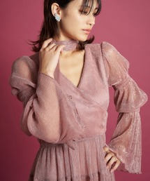 My shawty | lame pleats dress(ドレス)