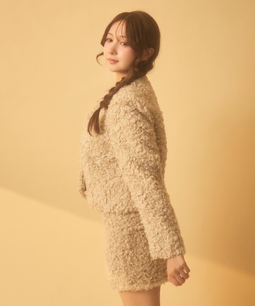 TITTY&CO.（ティティーアンドコー）の「プードルセットアップ（セットアップ・レディース・ベージュ/ピンク/ブラック/アイボリー・FREE）」の13枚目の写真