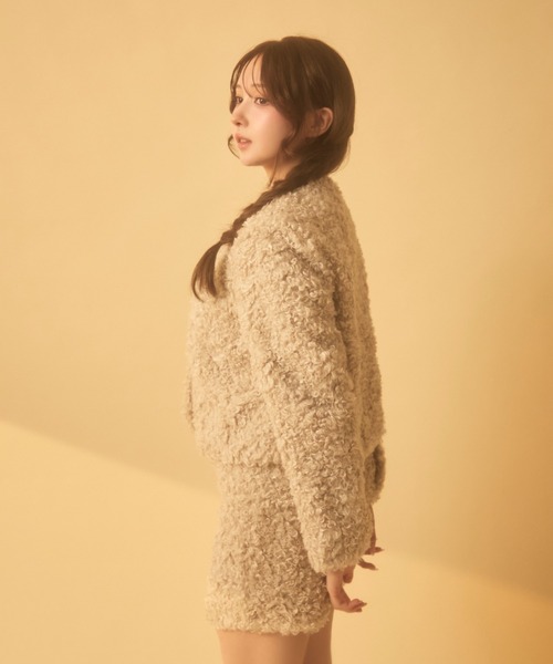 ★専用★ビーディングハート☆ベージュゴールド☆夏のセットアップおまけ付き ☆専用☆ビーディングハート☆ベージュゴールド☆夏のセットアップ