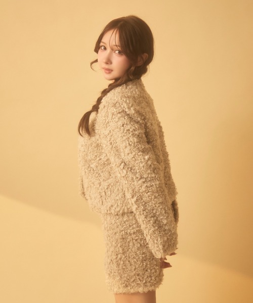 TITTY&CO.（ティティーアンドコー）の「プードルセットアップ（セットアップ・レディース・ベージュ/ピンク/ブラック/アイボリー・FREE）」の16枚目の写真