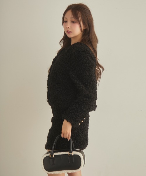 TITTY&CO.（ティティーアンドコー）の「プードルセットアップ（セットアップ・レディース・ベージュ/ピンク/ブラック/アイボリー・FREE）」の19枚目の写真