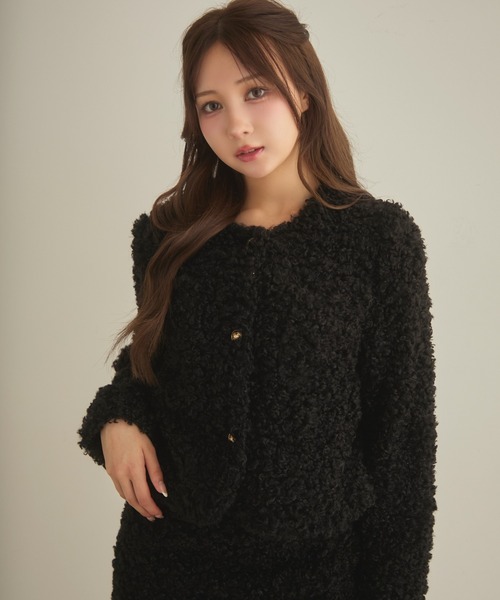 TITTY&CO.（ティティーアンドコー）の「プードルセットアップ（セットアップ・レディース・ベージュ/ピンク/ブラック/アイボリー・FREE）」の18枚目の写真