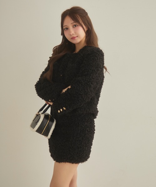 TITTY&CO.（ティティーアンドコー）の「プードルセットアップ（セットアップ・レディース・ベージュ/ピンク/ブラック/アイボリー・FREE）」の21枚目の写真