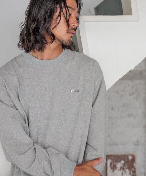 HEREIAM(ヘレイアム)の「【HEREIAM MEN】Frontier ロングスリーブプルオーバー(Tシャツ/カットソー・メンズ・ブラック/オフホワイト/グレー・MEDIUM/LARGE)」の12枚目の写真