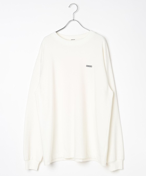 HEREIAM(ヘレイアム)の「【HEREIAM MEN】Frontier ロングスリーブプルオーバー(Tシャツ/カットソー・メンズ・ブラック/オフホワイト/グレー・MEDIUM/LARGE)」の18枚目の写真