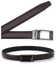 SUIT SELECT（スーツセレクト）の「【フリーアジャスト仕様/5mm間隔/32段階】バックルベルト 2.9cm幅/(ウエスト94cmまで対応)（ベルト）」