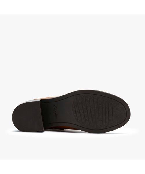 Clarks(クラークス)の「Chamberly Top / チャンベリートップ(タンレザー)(ブーツ・レディース・ブラウン・UK3/UK3.5/UK4/UK4.5/UK5/UK5.5/UK6)」の6枚目の写真