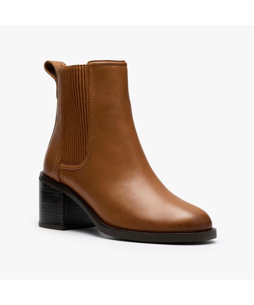Clarks(クラークス)の「Chamberly Top / チャンベリートップ(タンレザー)(ブーツ・レディース・ブラウン・UK3/UK3.5/UK4/UK4.5/UK5/UK5.5/UK6)」の8枚目の写真