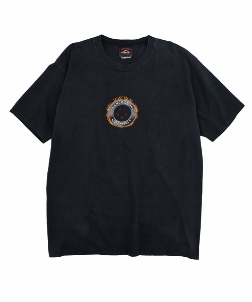 VINTAGE（ヴィンテージ）の「【USED】Y2K ORANGE COUNTORY CHOPPERS バイク Tシャツ（Tシャツ/カットソー・メンズ・ブラック・LARGE）」の5枚目の写真