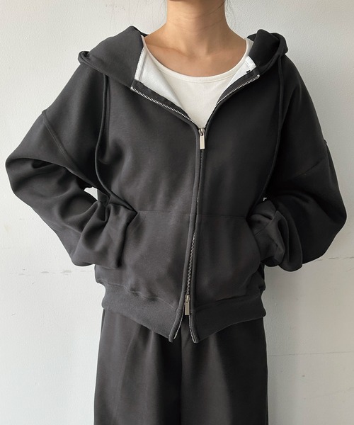 セール】【2025AW】フード付きパーカー ワイドパンツ セットアップ