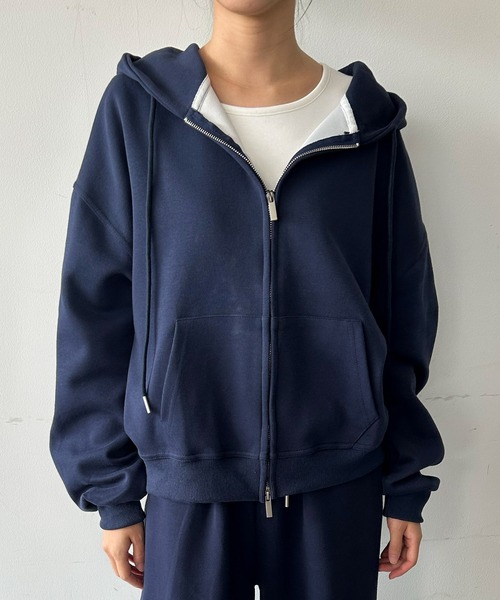 セール】【2025AW】フード付きパーカー ワイドパンツ セットアップ