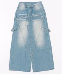 Torenia（トレニア）の「Torenia/トレニア/サイドベルトパンツ（デニムパンツ）」