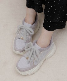 RANDA（ランダ）の「【TOM and JERRY】ファーデザインスニーカー（スニーカー）」