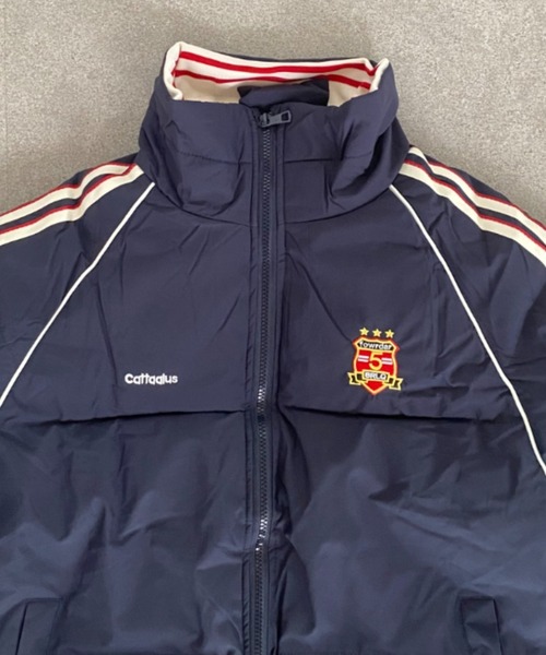 lilful（リルフル）の「配色サイドライン アメリカンデザイン ダブルジップ ダウンジャケット（ブルゾン・レディース・ネイビー/アイボリー・F）」の18枚目の写真