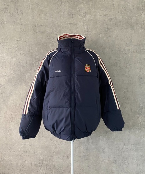 lilful（リルフル）の「配色サイドライン アメリカンデザイン ダブルジップ ダウンジャケット（ブルゾン・レディース・ネイビー/アイボリー・F）」の19枚目の写真