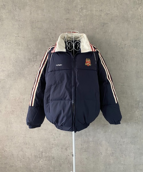 lilful（リルフル）の「配色サイドライン アメリカンデザイン ダブルジップ ダウンジャケット（ブルゾン・レディース・ネイビー/アイボリー・F）」の22枚目の写真