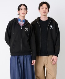 Arnold Palmer | ウールライクメルトン シェア フルジップパーカー(パーカー)