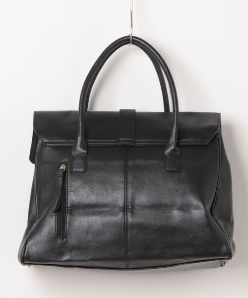 florist（フローリスト）の「レザータッチ クラシカルワイドボストンバッグ（ボストンバッグ・レディース・ブラック・FREE）」の6枚目の写真
