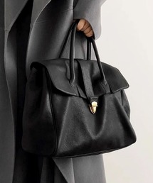 florist（フローリスト）の「レザータッチ クラシカルワイドボストンバッグ（ボストンバッグ）」