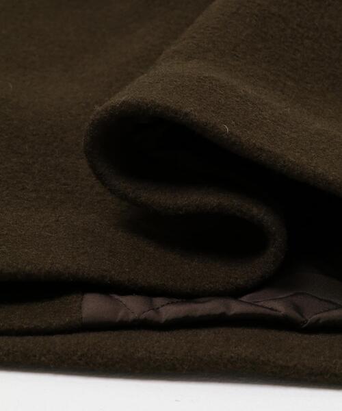 URBAN RESEARCH DOORS（アーバンリサーチドアーズ）の「中綿ウールショートコート（その他アウター・レディース・ブラック/ブラウン・MEDIUM）」の18枚目の写真