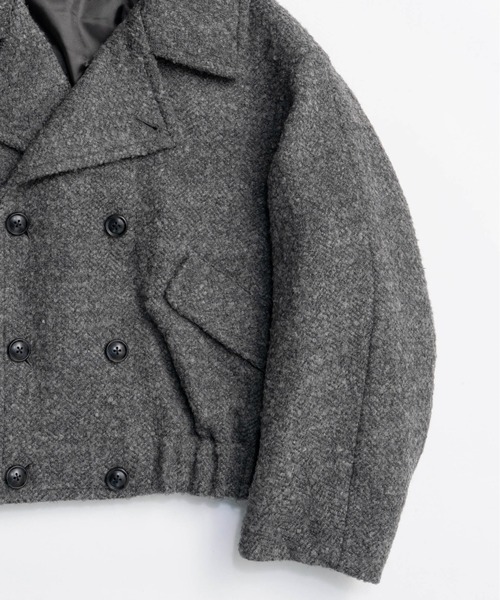 MAISON SPECIAL(メゾンスペシャル)の「Trench Blouson / トレンチブルゾン(ブルゾン・レディース・ブラック/グレー/ブラウン・FREE)」の15枚目の写真