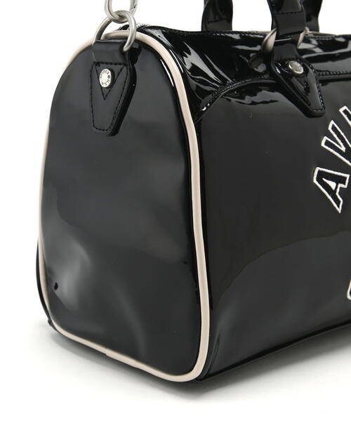 WEB&DEPOT限定》ENAMEL MINI DUFFLE BAG/エナメルミニダッフルバッグ