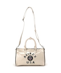 AVIREX | 《WEB&DEPOT限定》ENAMEL MINI DUFFLE BAG/エナメルミニダッフルバッグ(ボストンバッグ)