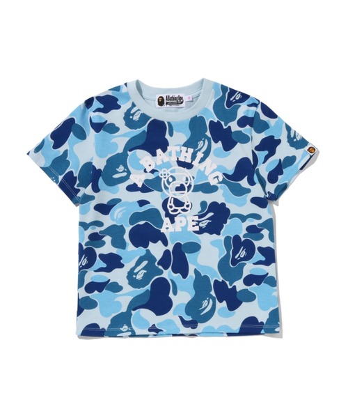 ABC CAMO COLLEGE BABY LISA TEE（Tシャツ/カットソー）｜A BATHING