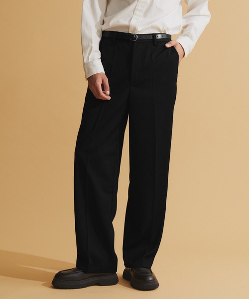 NEOL】Center Pressed Tapered Slacks/センタープレステーパード